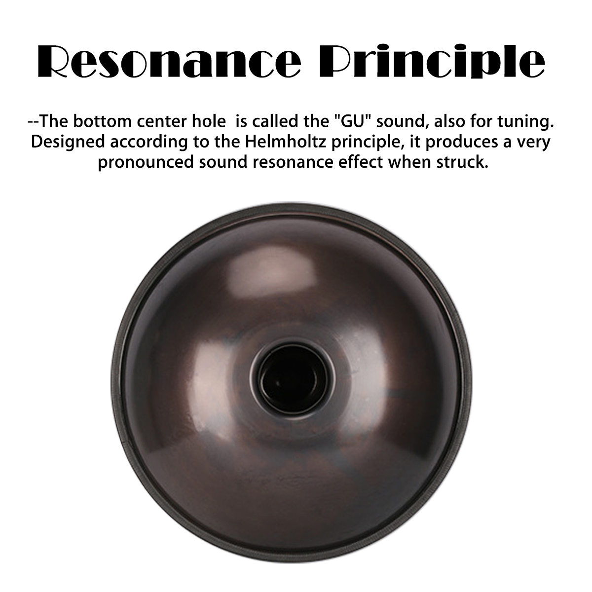Hang F major/D minor 9 Notes Musical Hand Drum Professional Handpan Durable Carbon Steel Drum