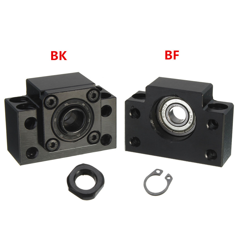 Machifit 2pcs BK12 BF12 Ball Screw End Supports for Ball Screw SFU1605 CNC XYZ Parts