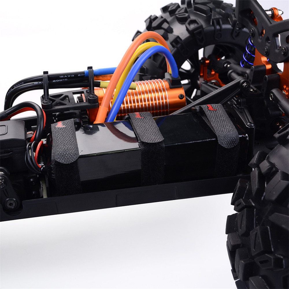 ZD แข่ง MT8 Pirates3 1/8 2.4G 4WD 90 กม / ชมไฟฟ้า Brushless รถ RC โลหะ Chassis รุ่น RTR