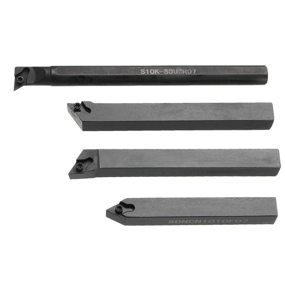 S10K-SDUCR07 SDJCR1010H07 SDJCL1010H07 SDNCN1010H07 10mm Turning Tool Holder and 4pcs DCMT070204 Ins