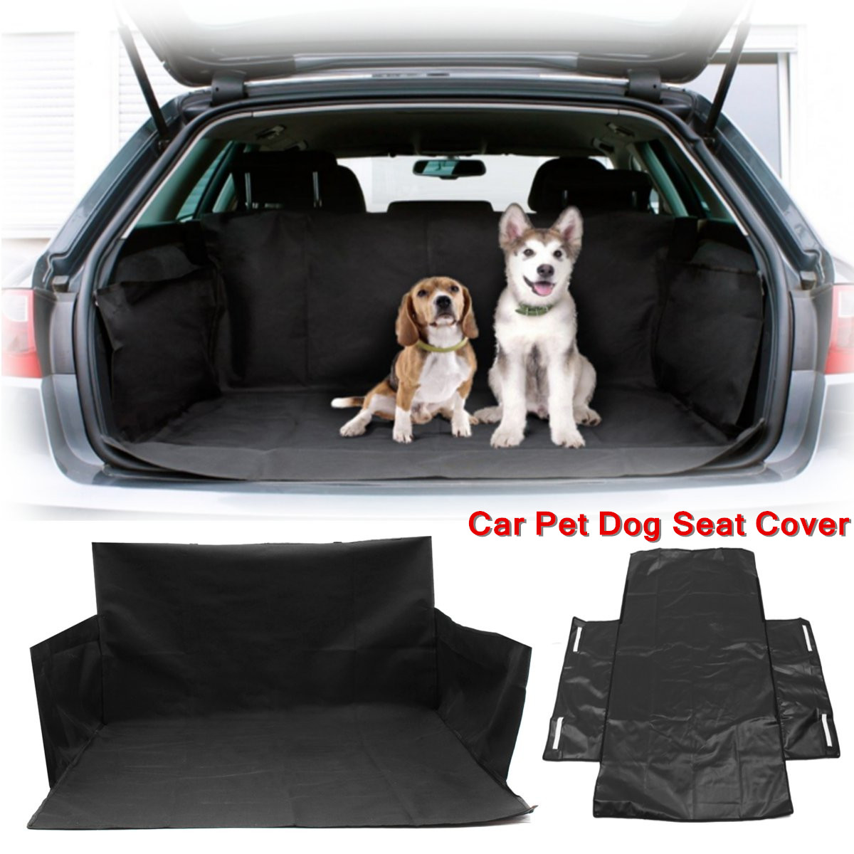Waterproof Pet Dog Car Boot Seat Cover Suv Trunk Protector Liner