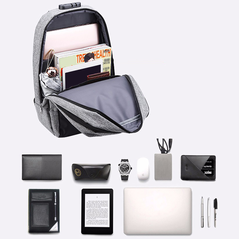 laptop backpack open storage