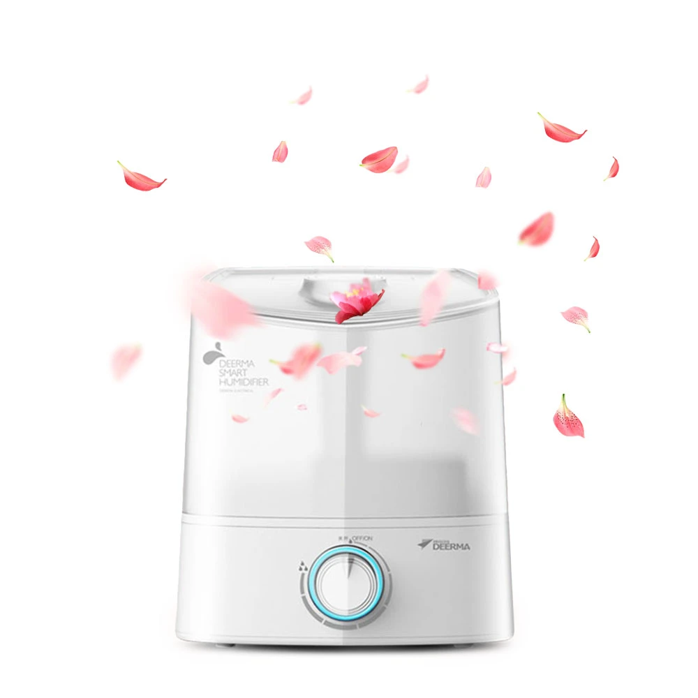 Deerma DEM-F625 25W 6L Máy tạo độ ẩm không khí công suất lớn Máy khuếch tán hương thơm Máy tạo sương siêu âm Máy phun nước gia đình từ Xiaomi Youpin