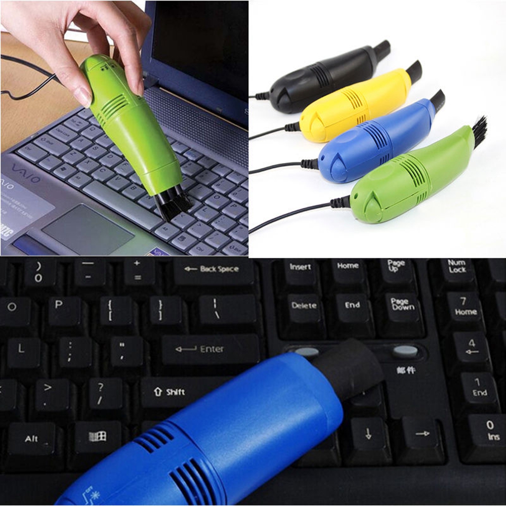 mini bilgisayar usb vakum klavye temizleyici pc dizustu yazici firca toz temizleme kit