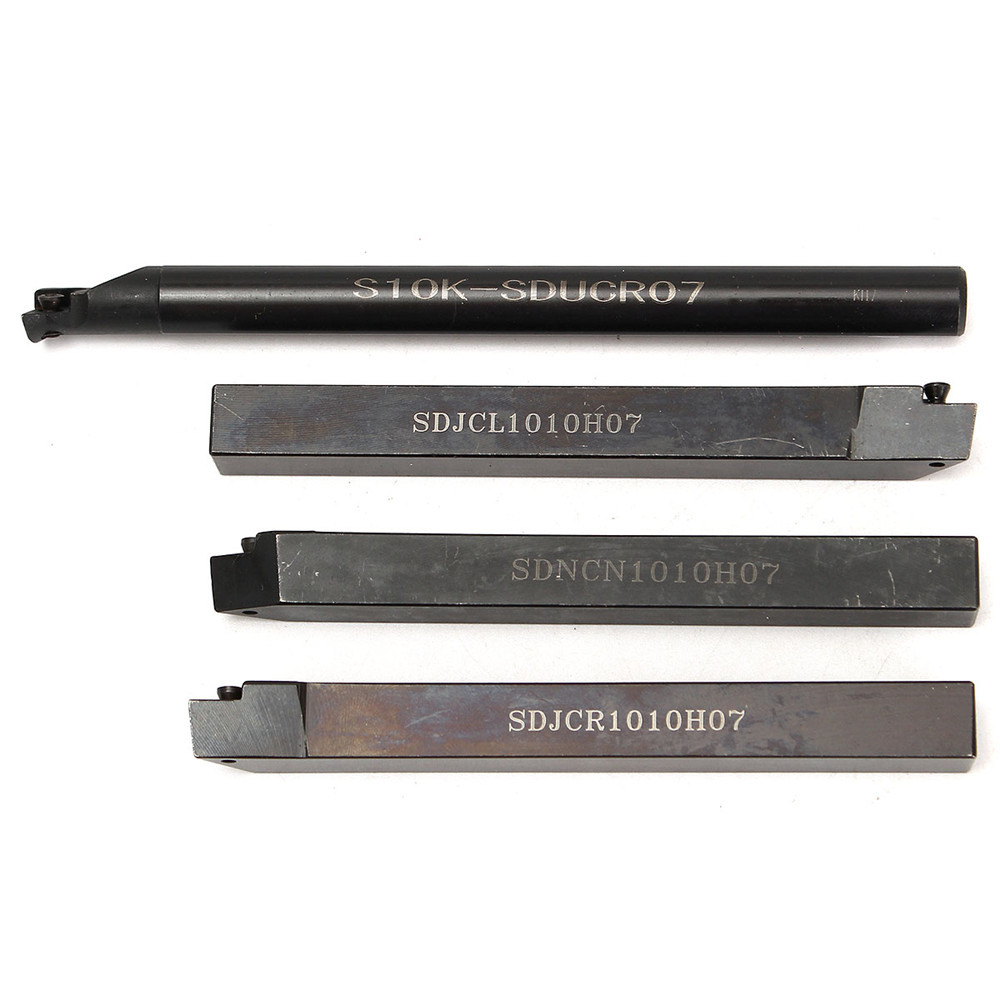 S10K-SDUCR07 SDJCR1010H07 SDJCL1010H07 SDNCN1010H07 10mm Turning Tool Holder and 4pcs DCMT070204 Ins