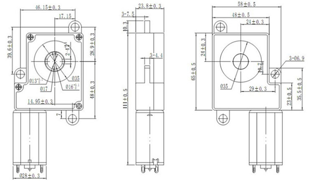 CHF-GF6558-295S Motor