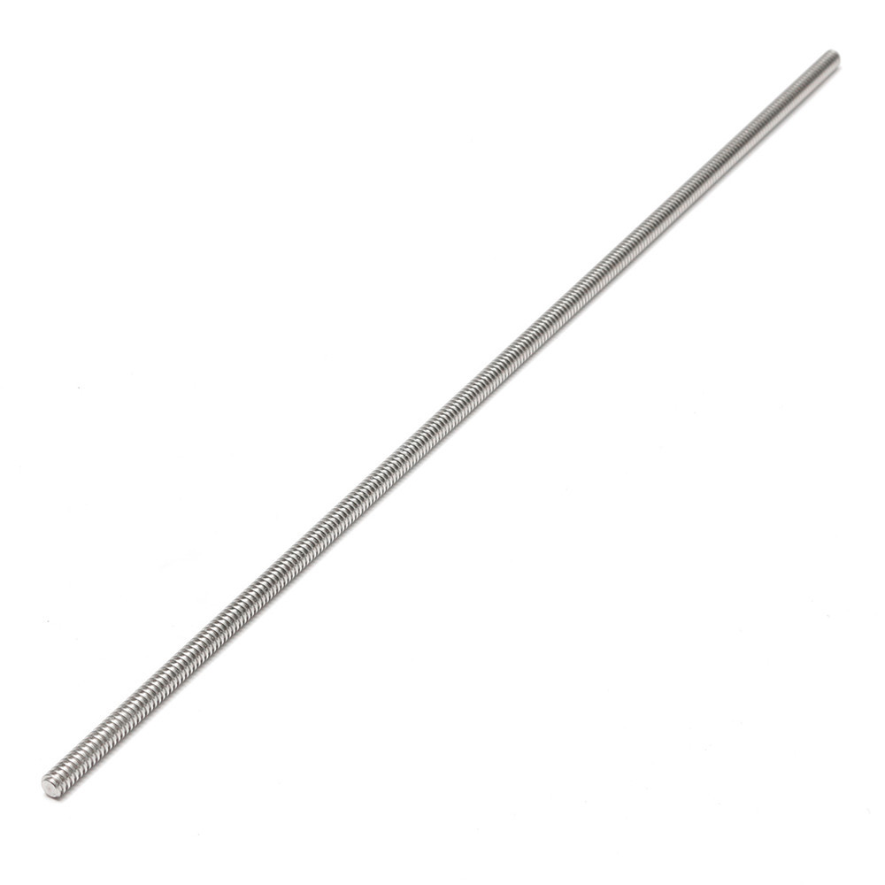 T8 500mm Lead Screw Set with Shaft Coupling and Mounted Ball Bearing
