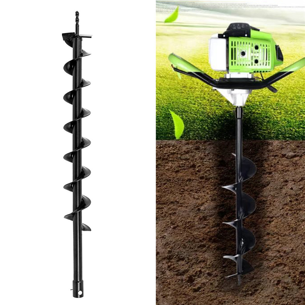 800mm x 80mm Auger Drill Bit Hole Digger for Earth Auger