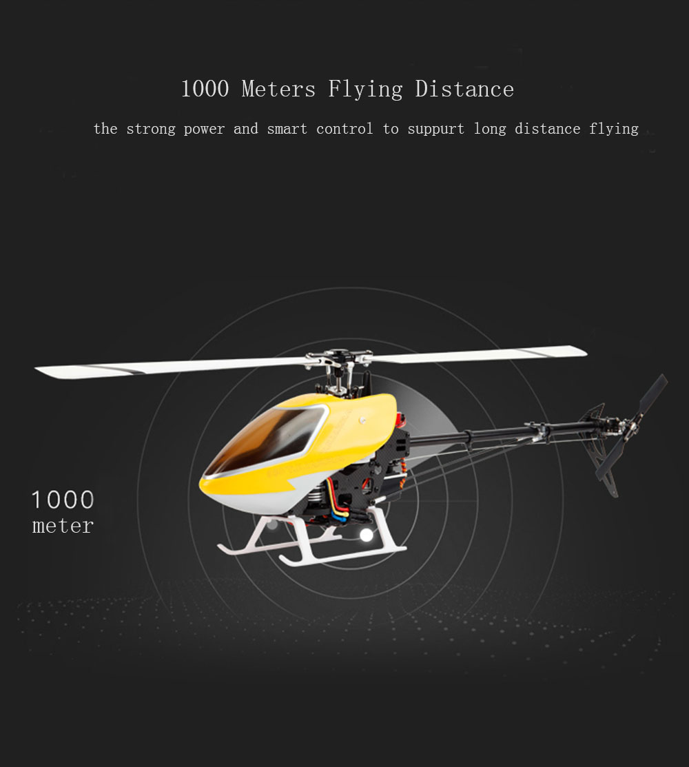 JCZK 450 DFC 6CH 3D Flying Flybarless RC Helicopter RTF