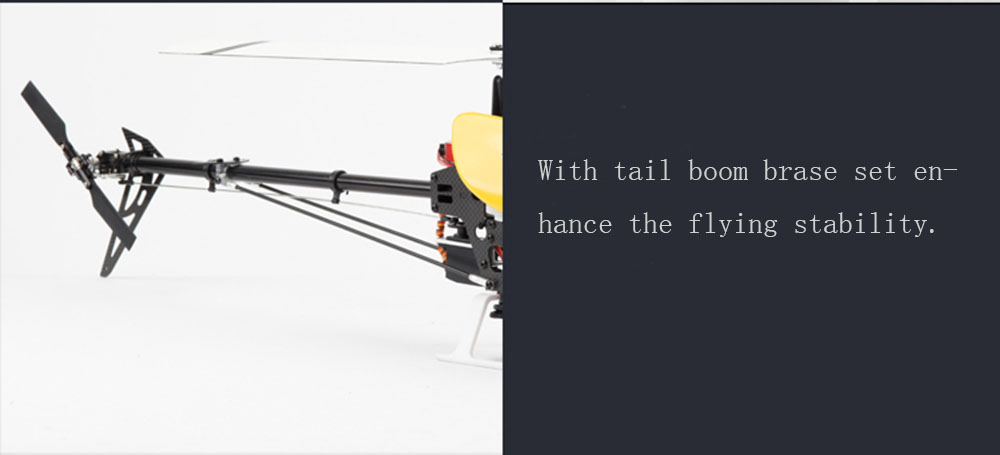 JCZK 450 DFC 6CH 3D Flying Flybarless RC Helicopter RTF