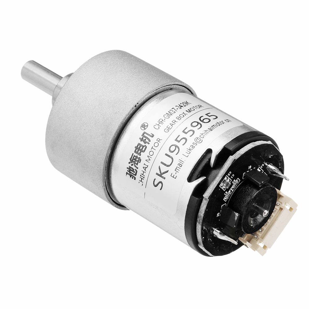 Chihai DC 12V 330rpm Encoder Motor Gear Motor