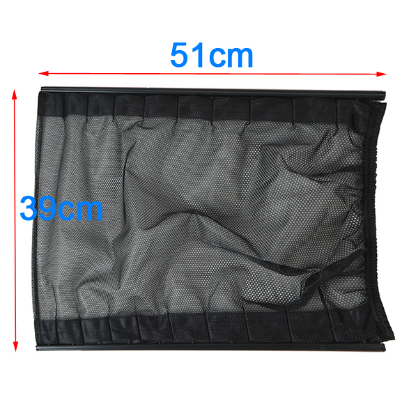 51 39cm Update Car Mesh Net Curtains Window Sunshade Styling