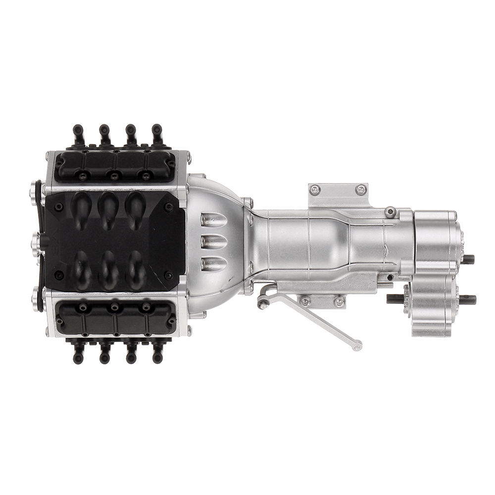 RBR/C 1:10 Double Motor Three Speed Transmission For RC Crawler Unassembled Kit SCX10