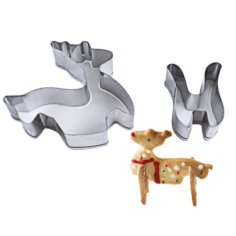 Honana 8PCS 3D формочки для выпечки рождественского печенья