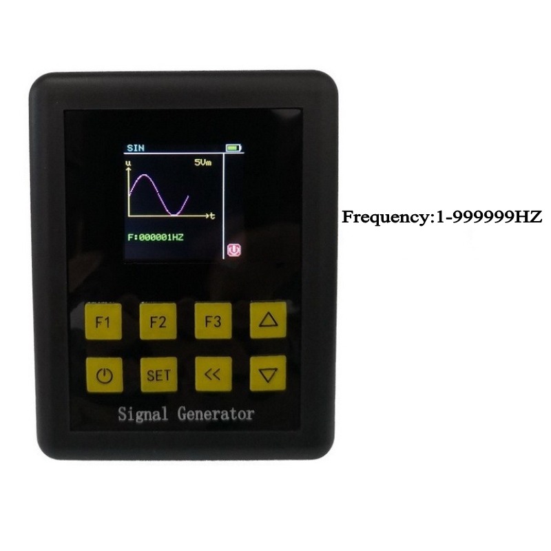 Adjustable PWM Pulse Sine Wave Current Voltage Analog Simulator 2-10V 4-20mA Signal Generator Sources Built-in Battery