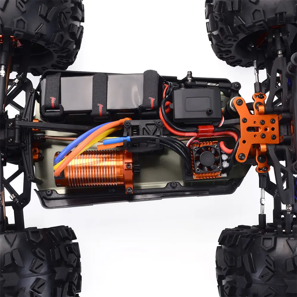 ZD แข่งพราง MT8 Pirates3 ยานพาหนะ 1/8 2.4G 4WD 90 กม / ชมไฟฟ้า Brushless RTR รถ RC รุ่น