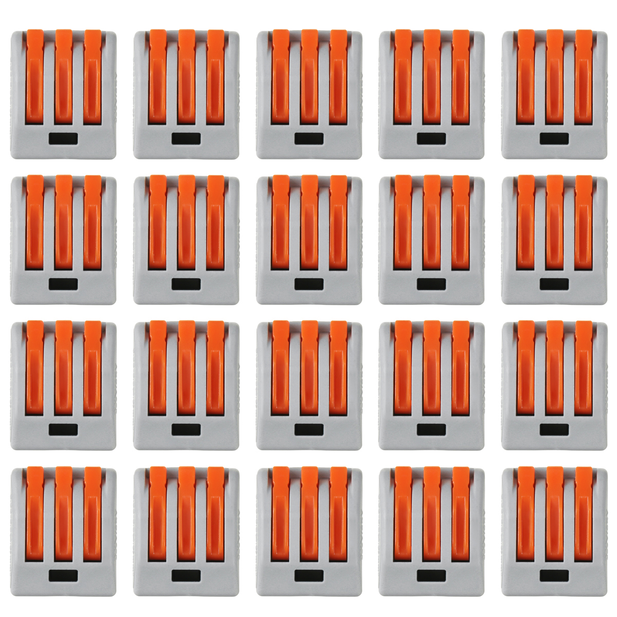2/3/4 / 5Pin Wire Connettore Terminale Block Conduttore Threader Splitter Universal Connettores Terminali Cavo elettrico Cavo Connettore