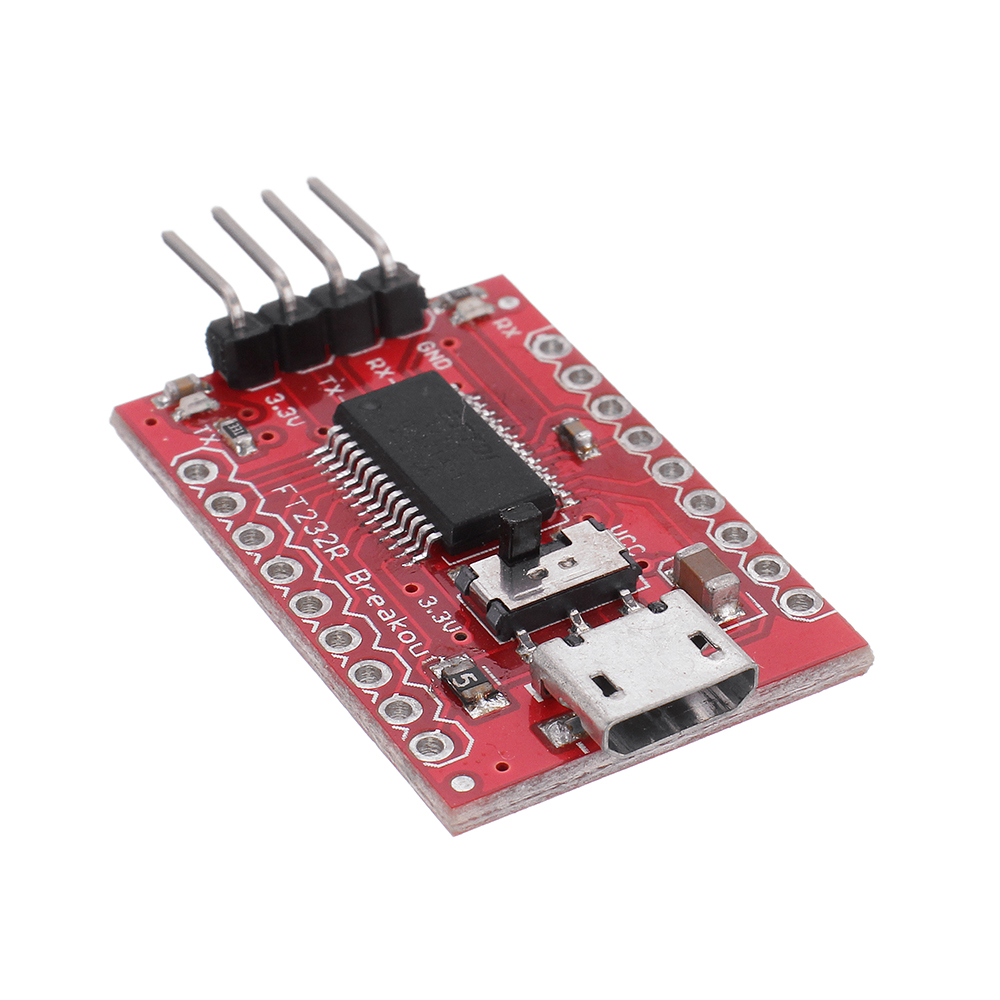 FT232RL FT232 RS232 FTDI Micro USB vers TTL 3.3V 5.5V Module d'adaptateur série Câble de téléchargement pour mini-port