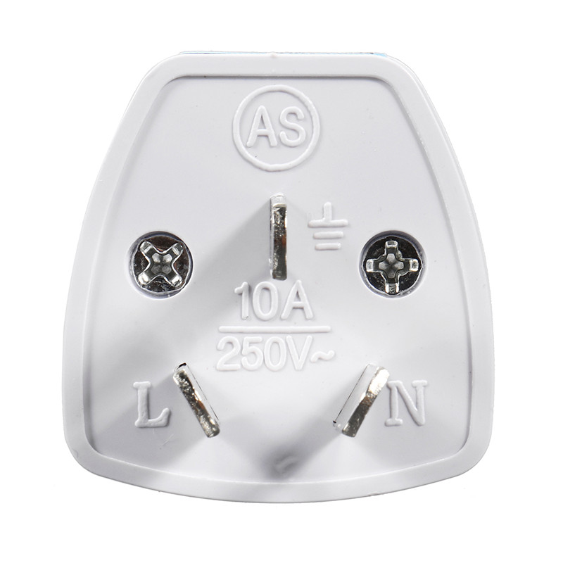 Bakeey 3 broches universel 10A chargeur de voyage adaptateur de charge rapide pour maison intelligente