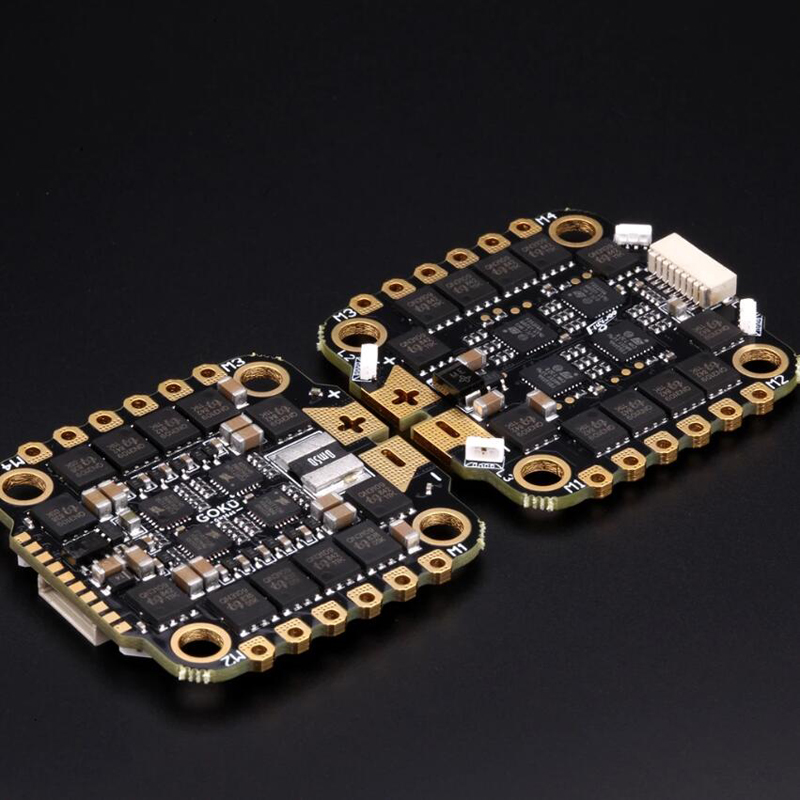 FLYWOO GOKU Stack F722 Flight Controller & 50A Blheli_32 2-6S 4 In 1 Brushless ESC 30.5x30.5mm