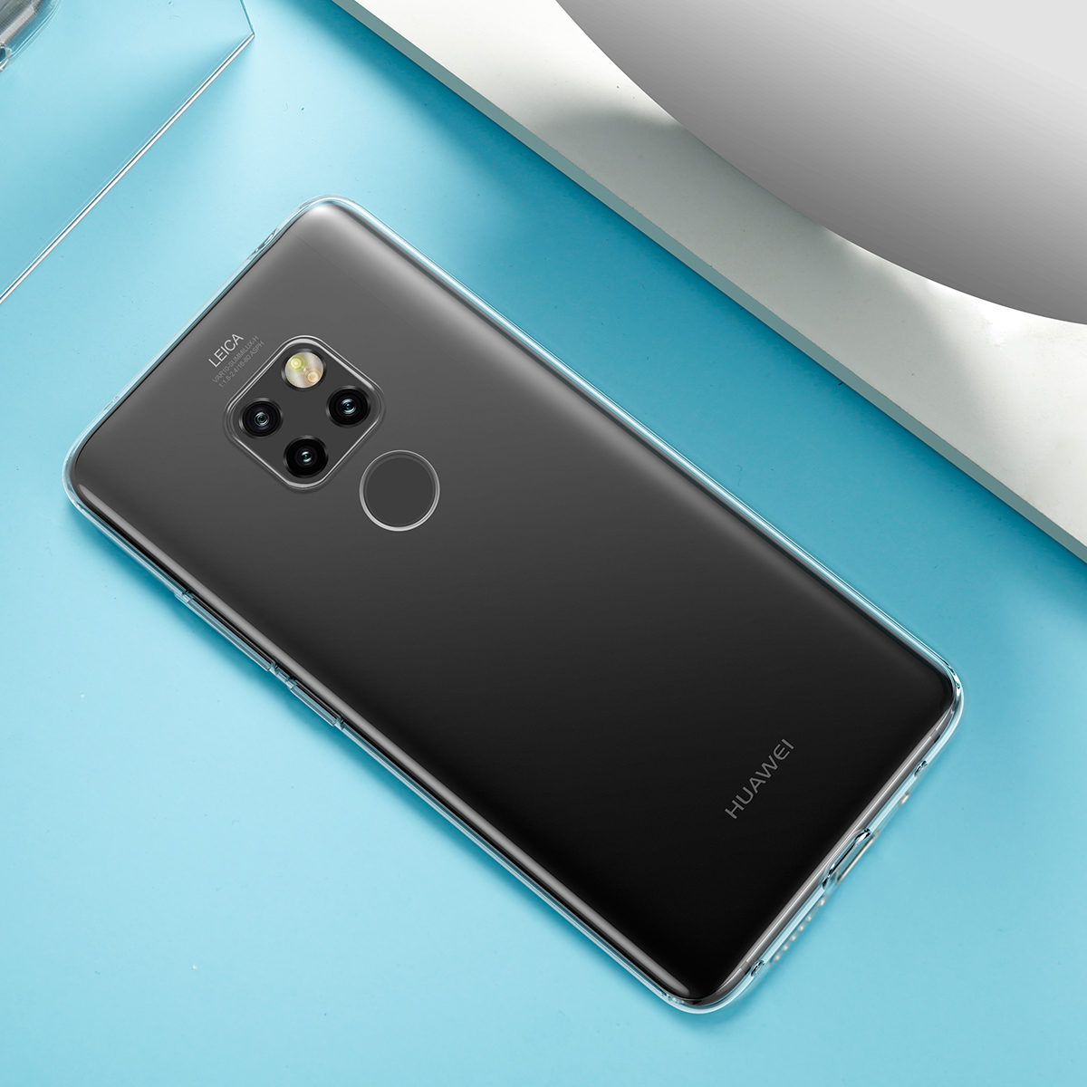 Baseus Custodia protettiva in TPU ultra trasparente Soft per Huawei Mate 20