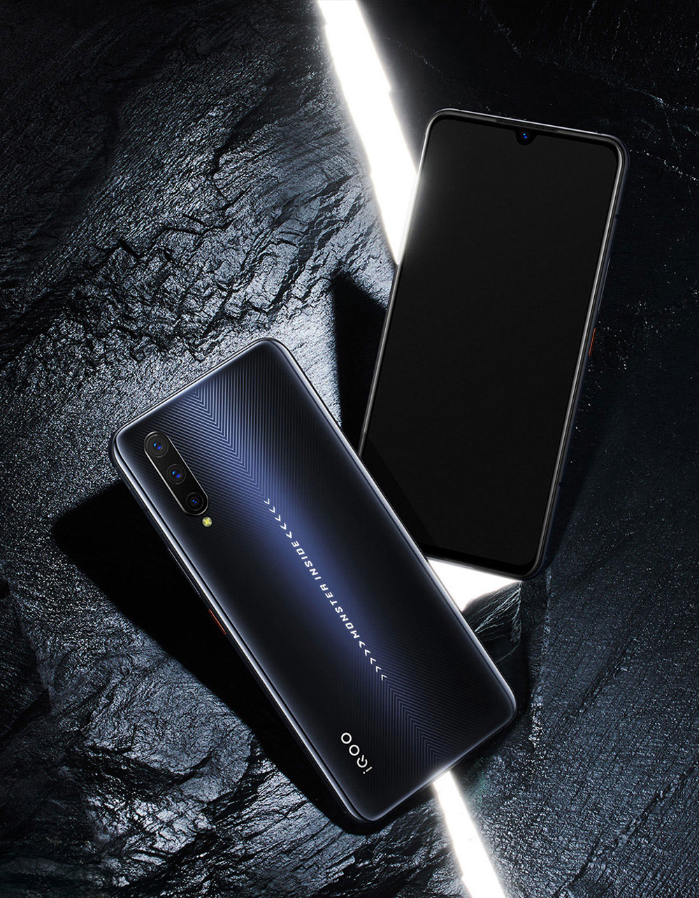 VIVO iQOO Pro 4G Versión 6.41 pulgadas Super AMOLED 48MP Triple Trasera Cámara NFC 8GB 128GB Snapdragon 855 Plus Octa Núcleo 4G Smartphone