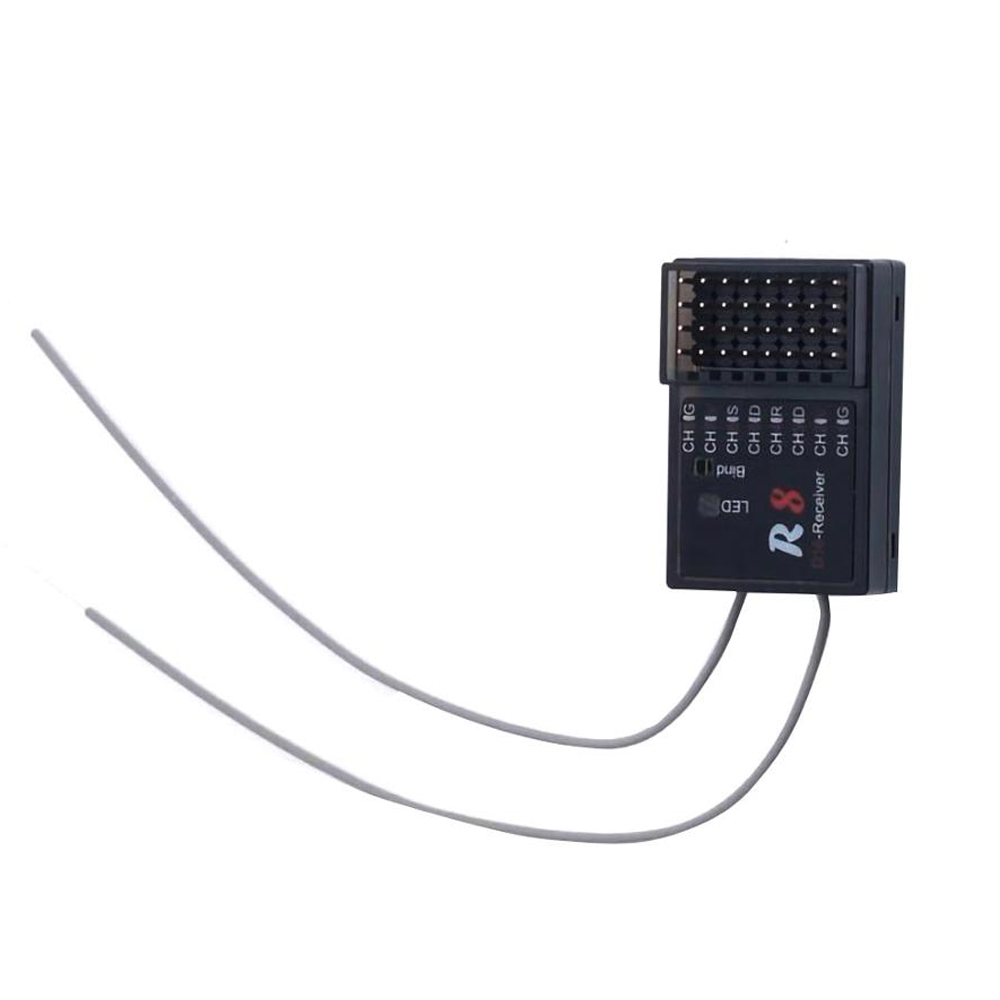Cavalier R8 Récepteur RC 16CH Compatible T16 FrSky D16 D8 Prise en charge du mode PIX PX4 Contrôleur de vol APM PWM Sortie SBUS