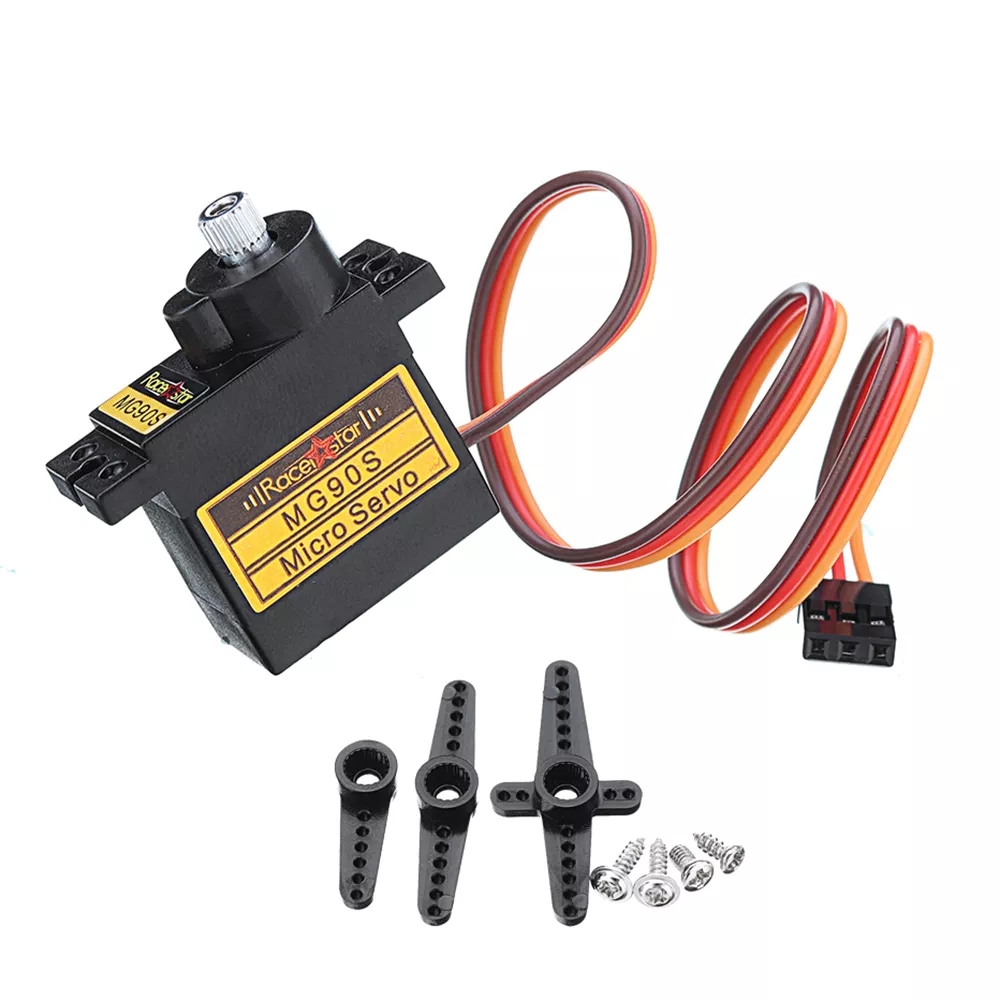 Racerstar MG90S servo, 450 helicopter servo,9g micro servo,analog servo,helicotper servo