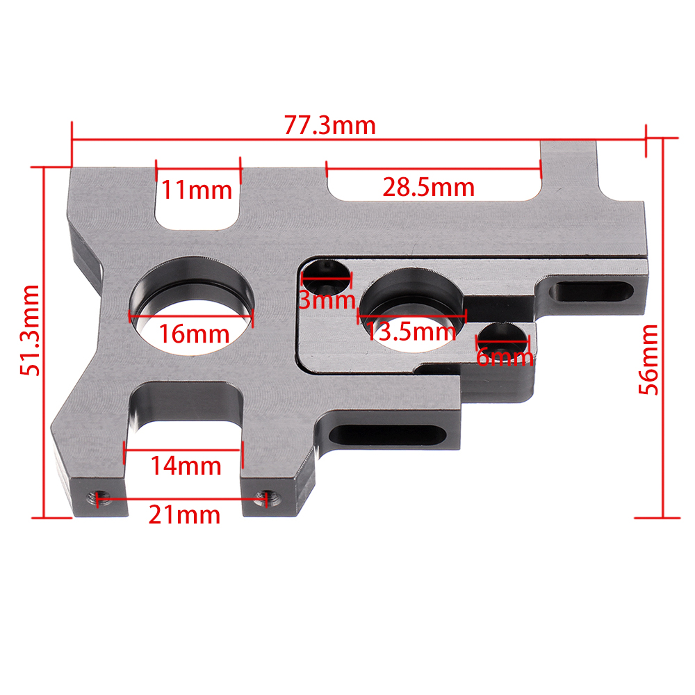 1/8 Rc Car Off Road Vehicles Truck Nitro Change Brushless Motor houder Holder Parts For Kyosho HSP Hobao FS Racing