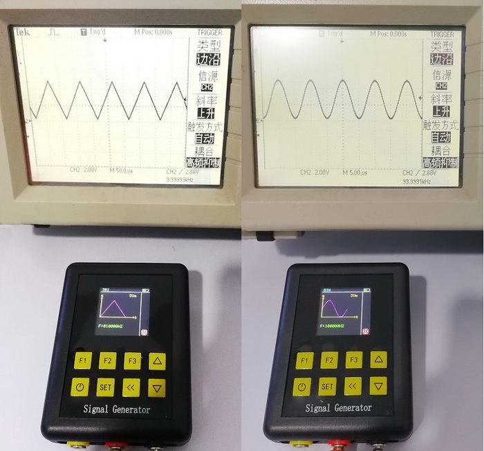 Adjustable PWM Pulse Sine Wave Current Voltage Analog Simulator 2-10V 4-20mA Signal Generator Sources Built-in Battery