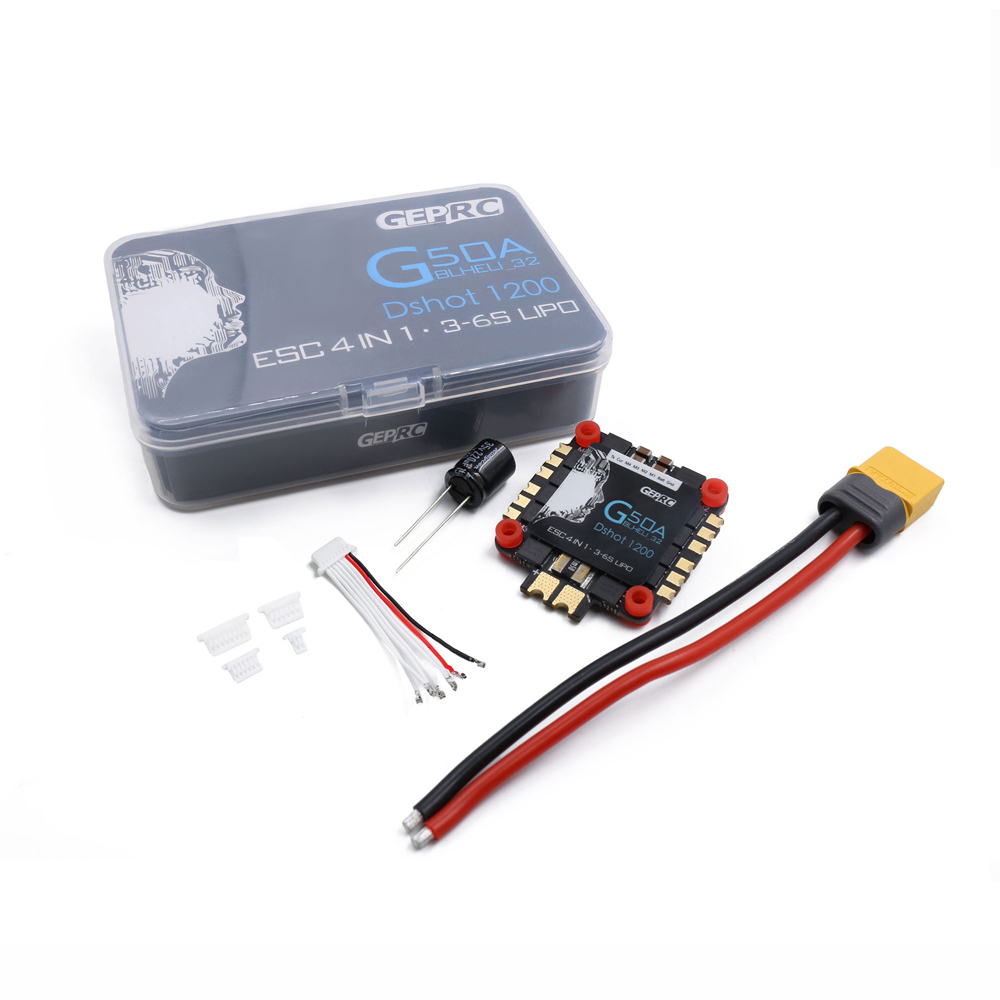 Geprc G50a 50a 3 6s 4 In 1 Bllheli 32 Dshot1200 Brushless Esc