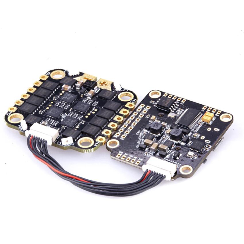 FLYWOO GOKU Stack F722 Flight Controller & 50A Blheli_32 2-6S 4 In 1 Brushless ESC 30.5x30.5mm