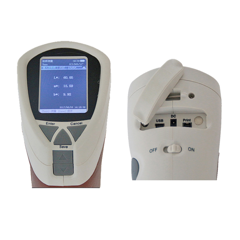 CS10 8 mm draagbare digitale colorimeter Kleurmeter Kleuranalysator K