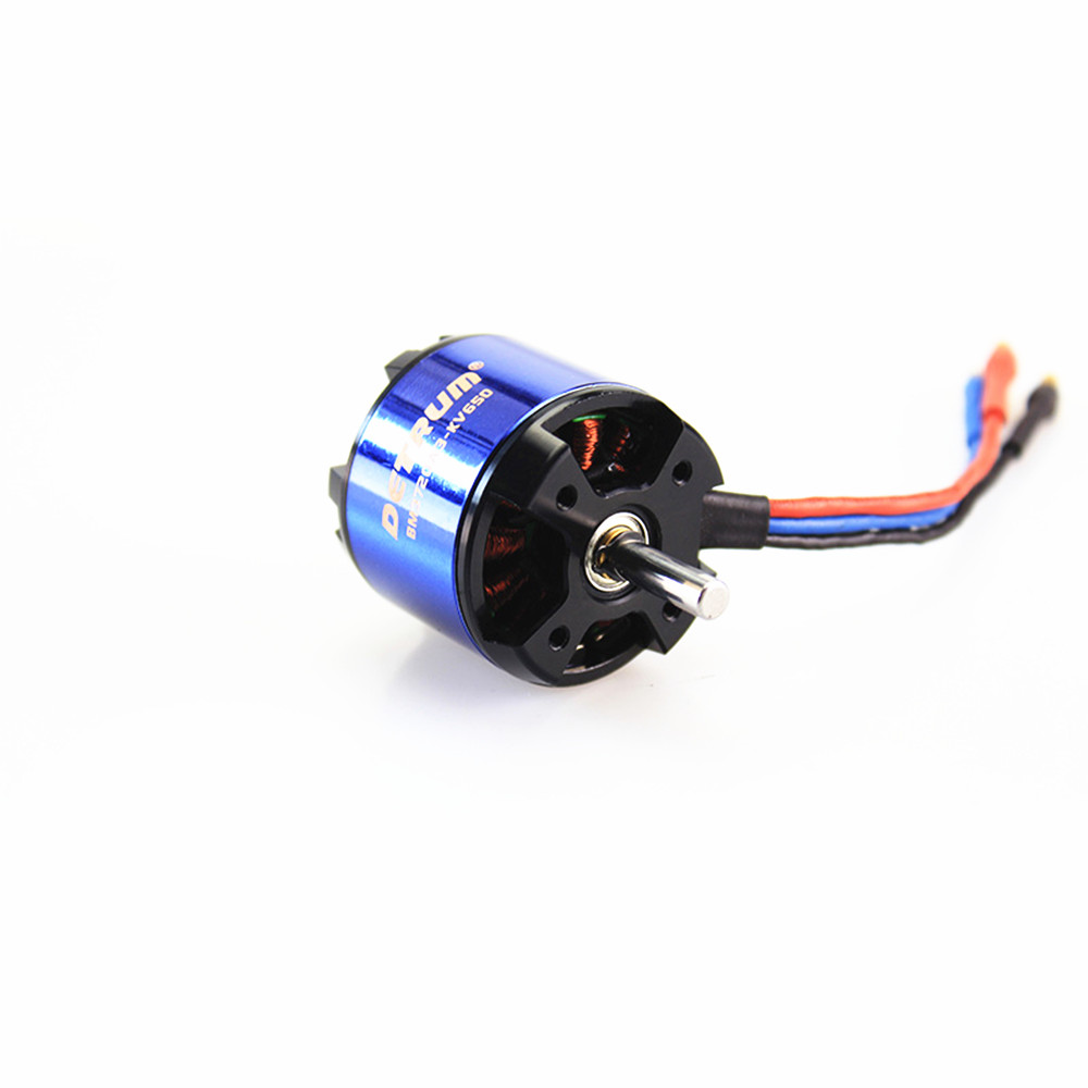 Moteur sans brosse Detrum BM3720A-KV650 pour pièce de rechange d'avion RC
