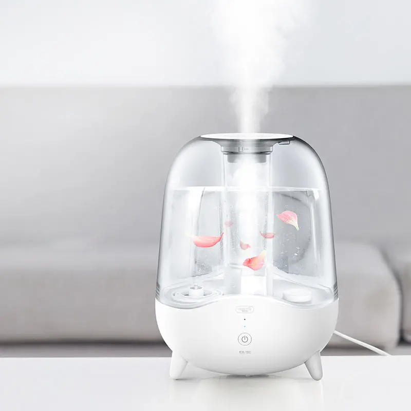 Máy tạo độ ẩm Deerma DEM-F325 Máy làm ẩm không khí yên tĩnh từ hệ thống sinh thái Xiaomi Phòng ngủ văn phòng Độ ẩm Mini Liệu pháp làm ẩm Bể nước trong suốt