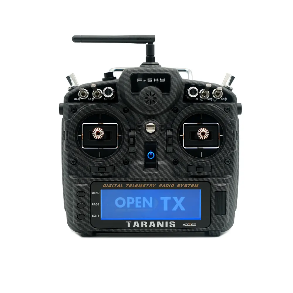 FrSky Taranis X9D Plus SE 2019 24CH ACCESS ACCST D16 Mode2 Trasmettitore M9 Hall Sensor Gimbal PARA Wireless Training Function per RC Drone