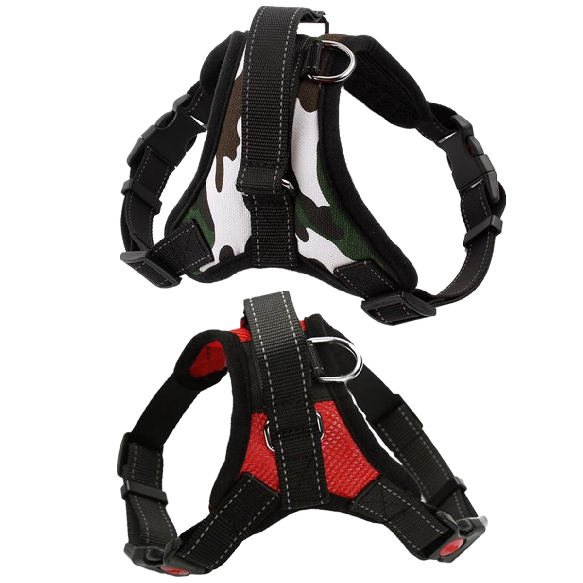 S / M / L / XL Chiens Colliers De Harnais Tactique Gilet Chien Formation Harnais Chien Traction Corde Chasse chien accessoires