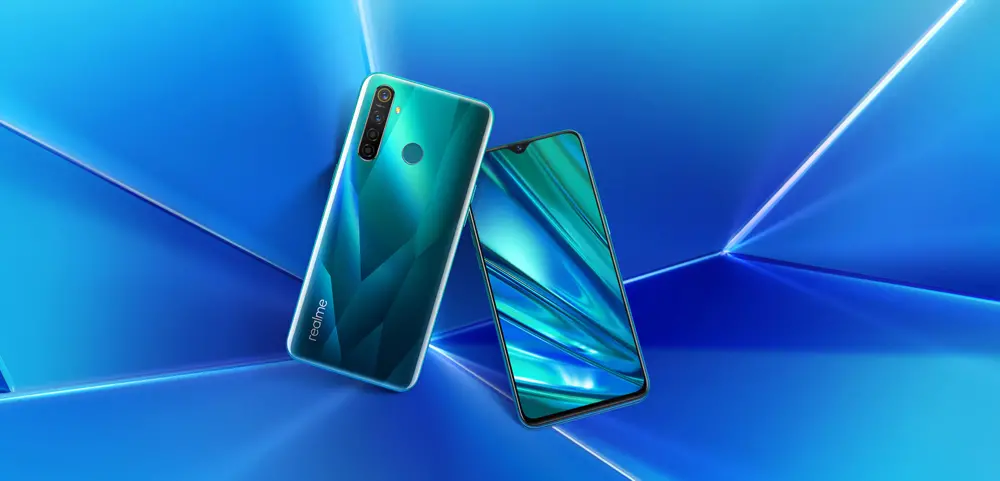 Realme 5 Pro Versão da UE 6.3 polegadas FHD + 4035mAh Android P 48MP AI Câmeras Quad 4GB RAM 128GB ROM Snapdragon 712 Octa Core 2.3GHz 4G Smartphone