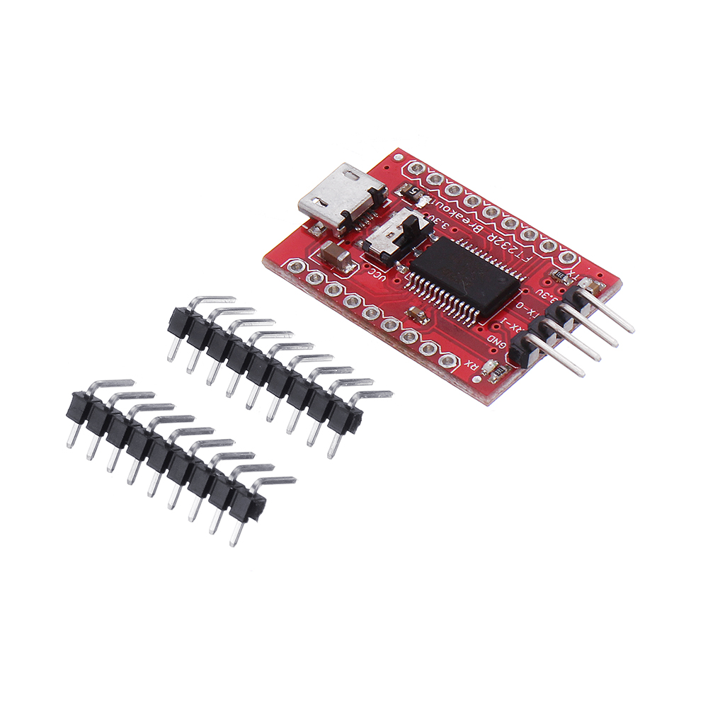 FT232RL FT232 RS232 FTDI Micro USB vers TTL 3.3V 5.5V Module d'adaptateur série Câble de téléchargement pour mini-port