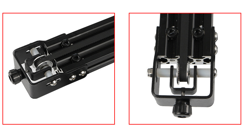 Kit de tendeur de courroie de distribution de profil en métal de l'axe Y amélioré pour l'imprimante 3D Ender-3 Pro
