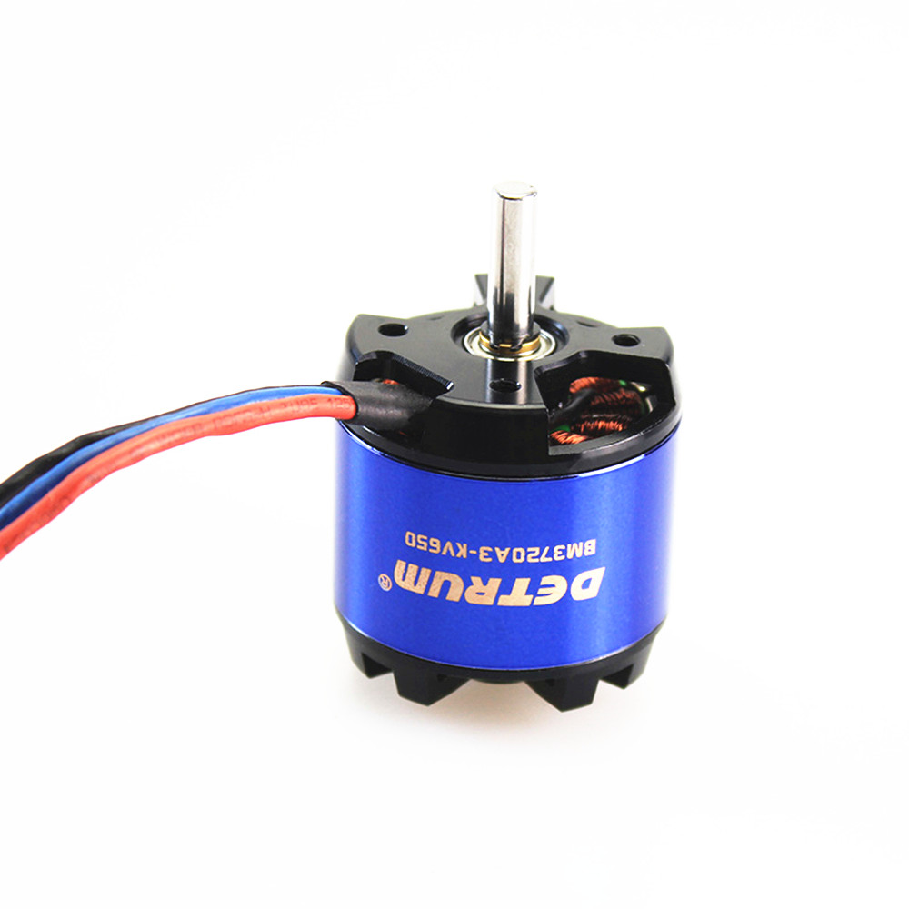 Moteur sans brosse Detrum BM3720A-KV650 pour pièce de rechange d'avion RC