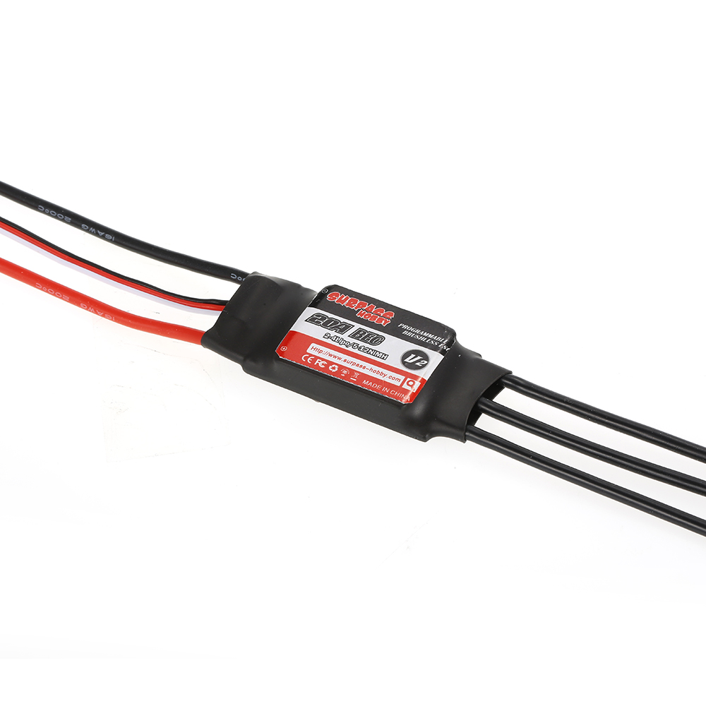SURPASS Hobby 20A,20A BEC V2 ESC,Brushless ESC,esc,ESC with BEC,RC Airplane ESC,Fixed-wing esc,warbird esc,20A ESC
