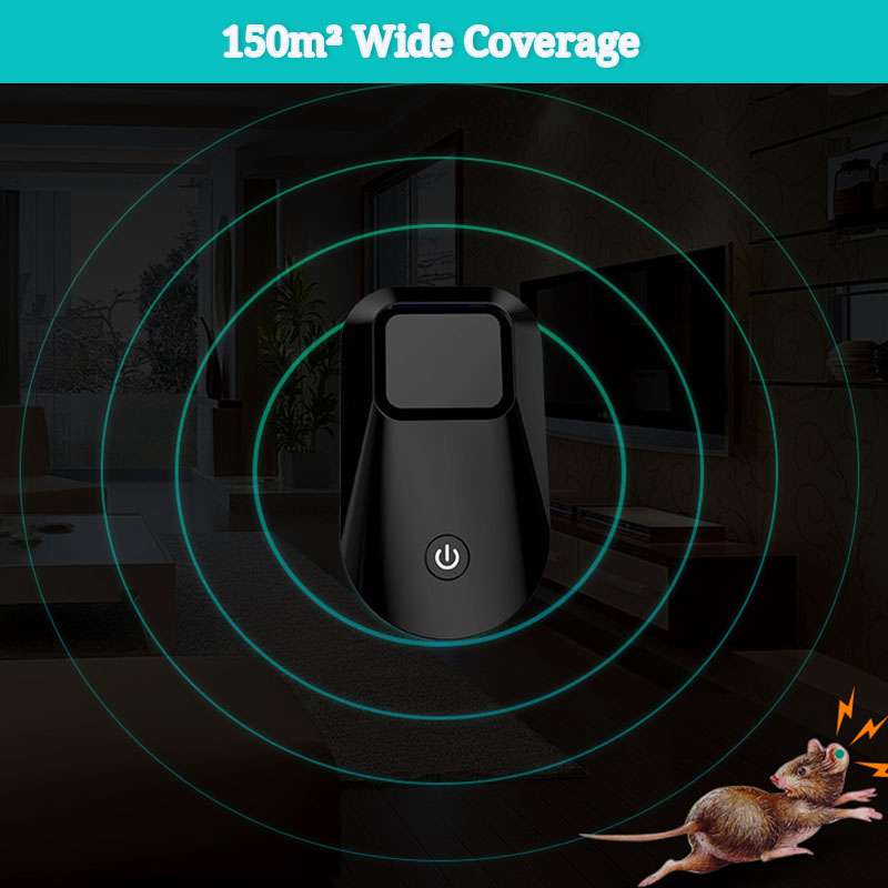 Ultrasonic Pest Control Repeller Plug In Reject Rat Mouse Spider Control Repeller Plug In Humane Mice Control Electronic Insect Repeller