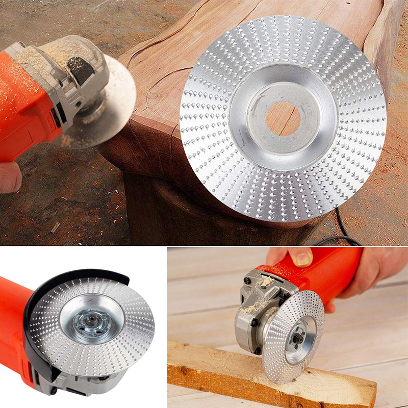 Mola tonda da 98mm con ingranaggio piano Tè Piatto Disco per intaglio del legno per affilare la smerigliatrice