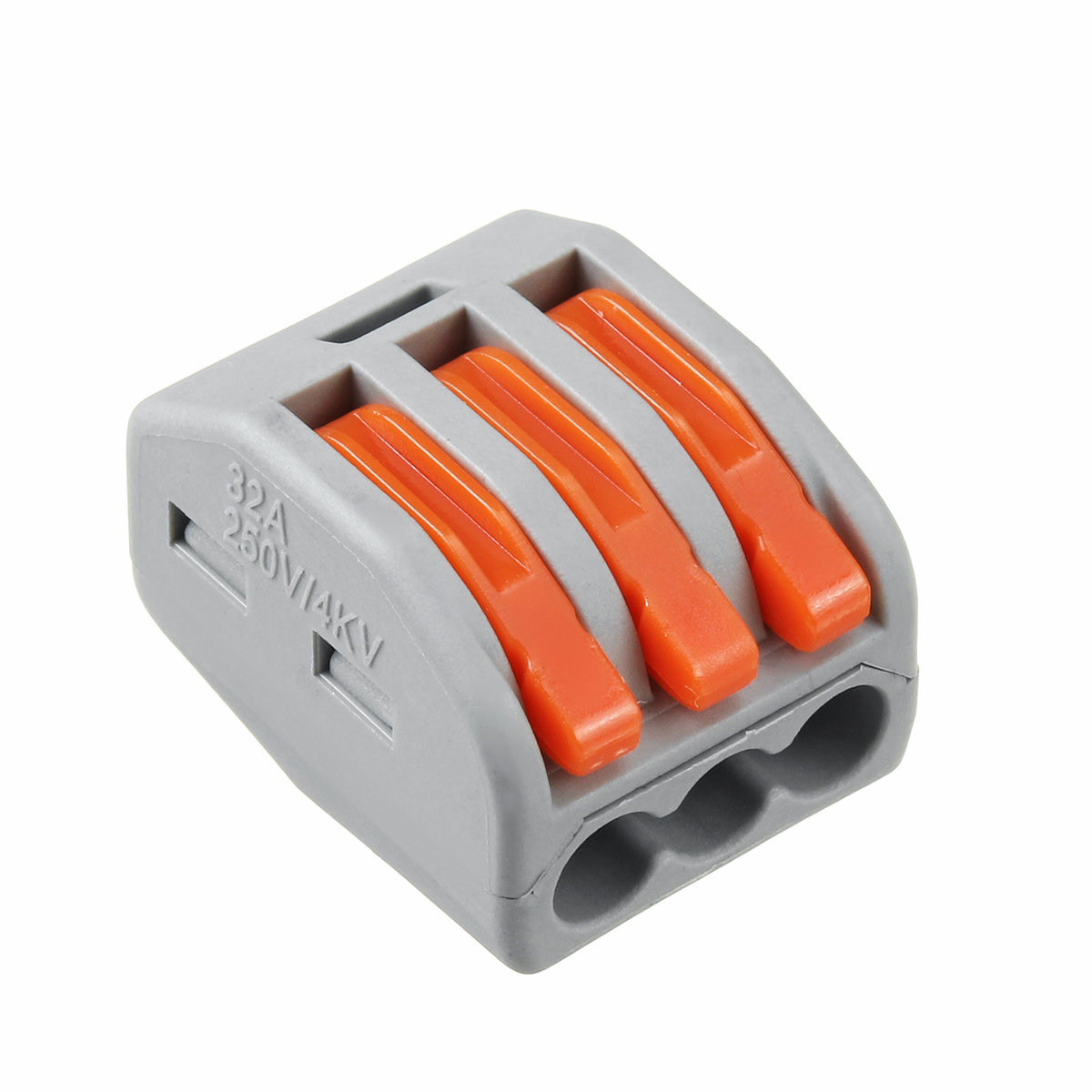 2/3/4 / 5Pin Wire Connettore Terminale Block Conduttore Threader Splitter Universal Connettores Terminali Cavo elettrico Cavo Connettore