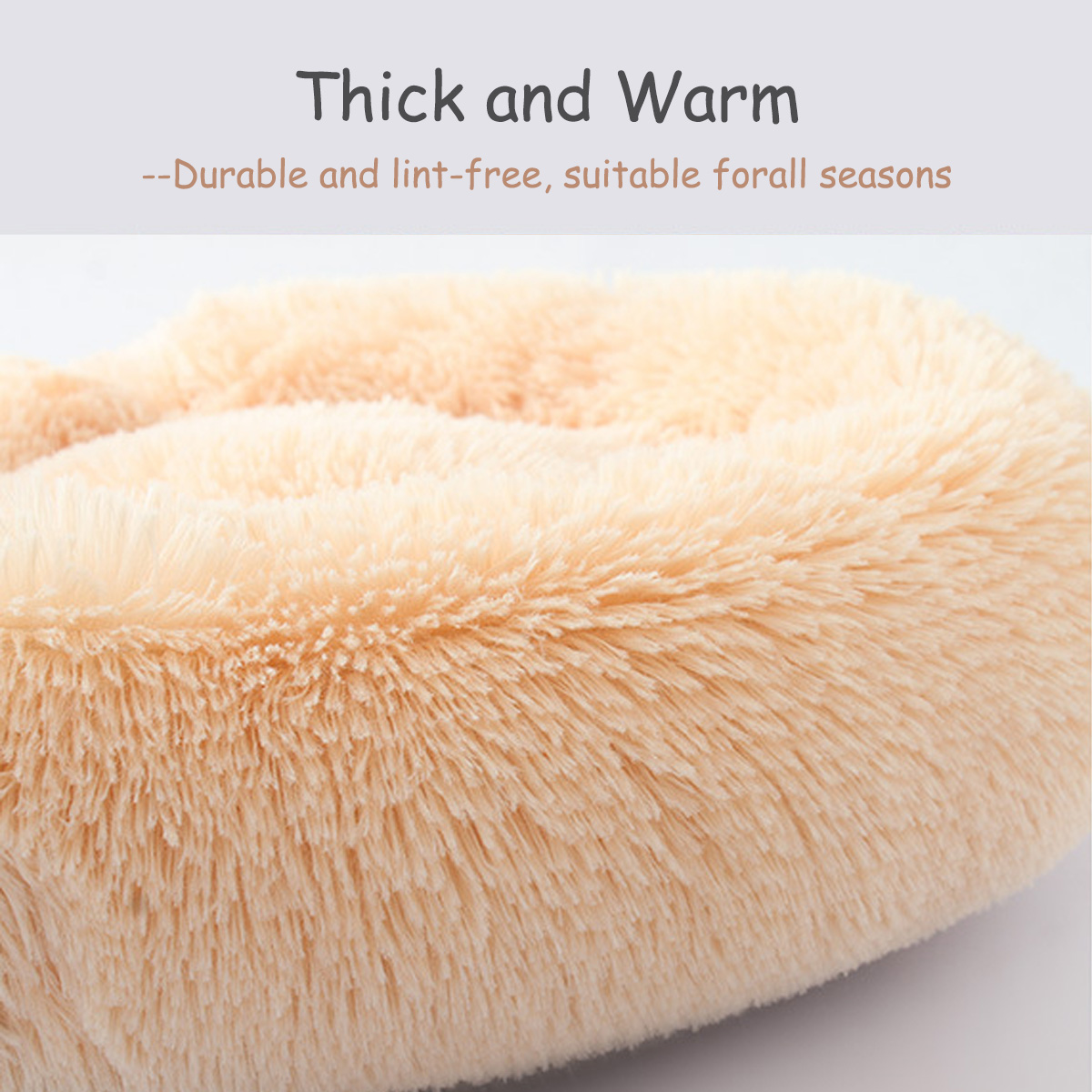 Soft & Comfy Washable Pet Bed 2
