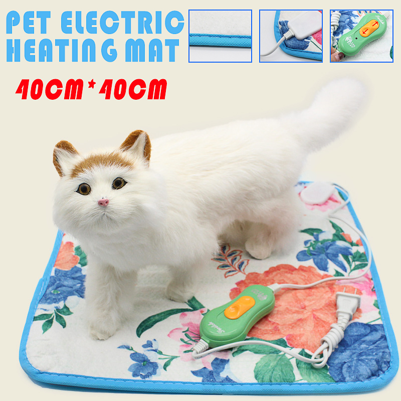 Elektrikli Pet Isitma Mat Battaniye Isitmali Kedi Kopek Isitici Ped Yatak Kis Su Gecirmez Vordeo