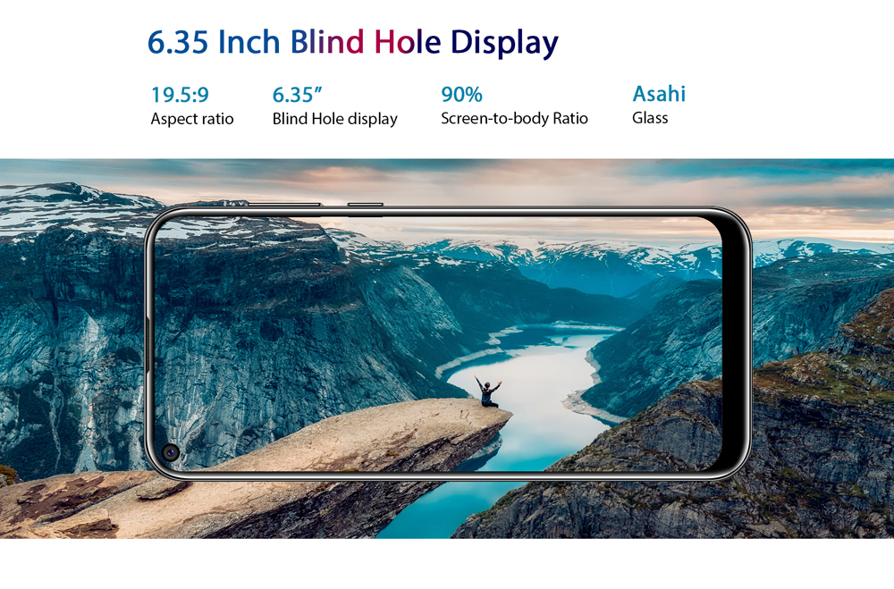 Oukitel C17 Pro,Full Screen,Triple Rear Camera,Android 9.0