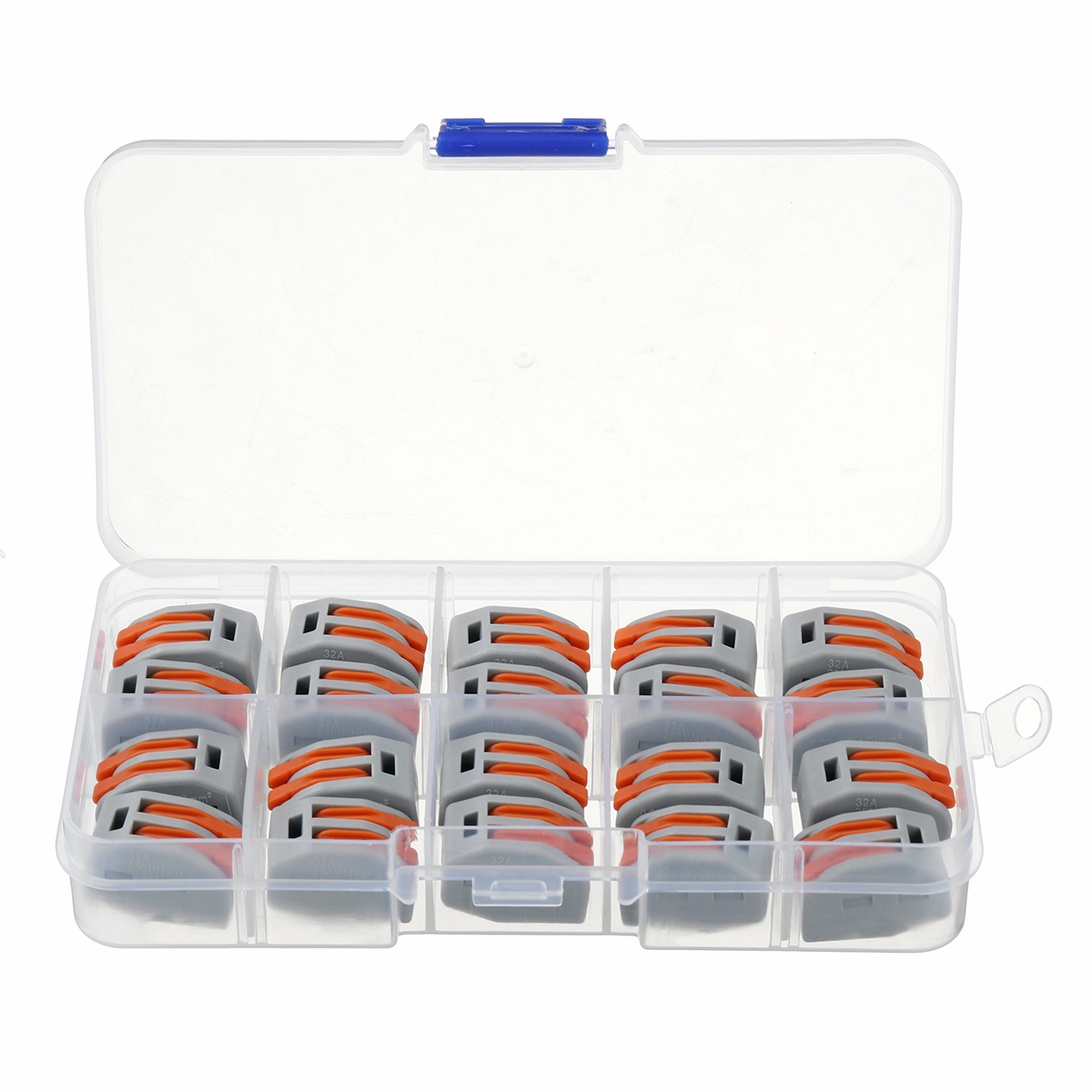 2/3/4 / 5Pin Wire Connettore Terminale Block Conduttore Threader Splitter Universal Connettores Terminali Cavo elettrico Cavo Connettore