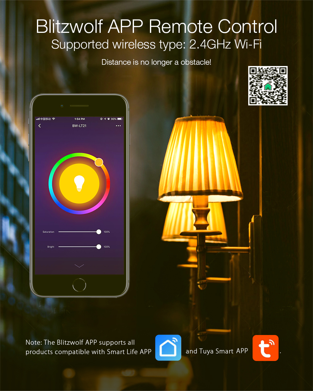 BlitzWolf® BW-LT21 RGBWW 10W E27 APP Smart LED Lamba Ampul Amazon Alexa ile Çalışır Google Yardımcısı AC100-240V BlitzWolf® BW-LT21 RGBWW 10W E27 APP Smart LED Lamba Ampul Amazon Alexa ile Çalışır Google Yardımcısı AC100-240V